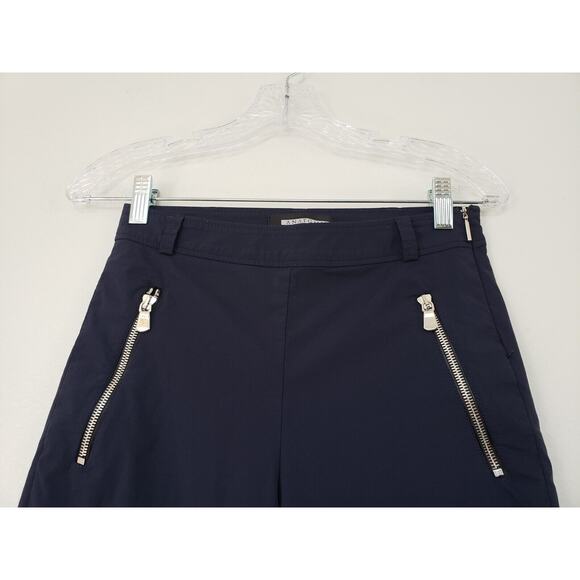 (M5) Anatomie Marisa Curvy Women’s Pant Navy Blue Size XS Side Zip Stretch - Picture 3 of 8